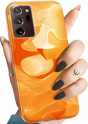 Hello Case Etui Do Samsung Galaxy Note 20 Plus Pomarańczowe Pomarańcze Orange