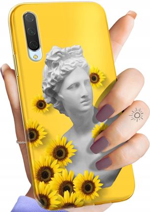 Hello Case Etui Do Xiaomi Mi 9 Lite Żółte Słoneczne Yellow Obudowa Pokrowiec