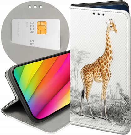 Hello Case Etui Do Xiaomi Redmi Note 8 2021 Żyrafa Śmieszne Sawanna