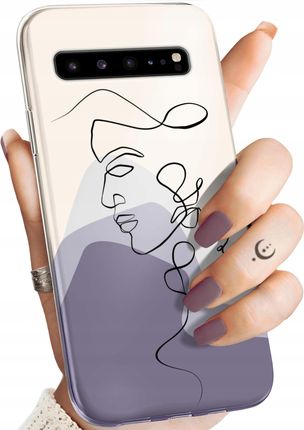 Hello Case Etui Do Samsung Galaxy S10 5G Continuous Line Art Kreska Linie