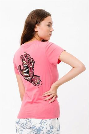 koszulka SANTA CRUZ - Speckled Hand T-Shirt Pink Lemonade (PINK LEMONADE) rozmiar: 12