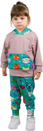 Dres dziecięcy 110 Komplet bluza z kapturem spodni