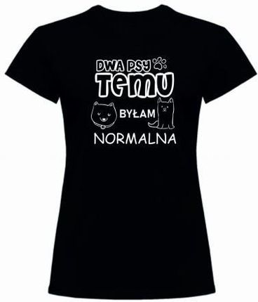 T-shirt Koszulka Damska Dwa Psy temu