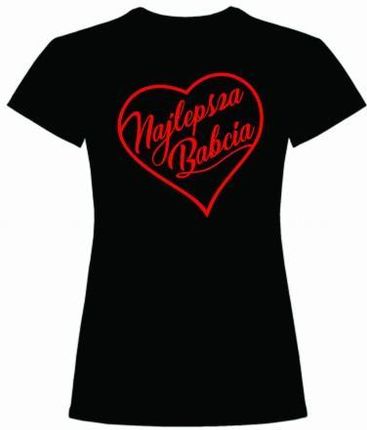 T-shirt Koszulka Damska NAJLEPSZA BABCIA