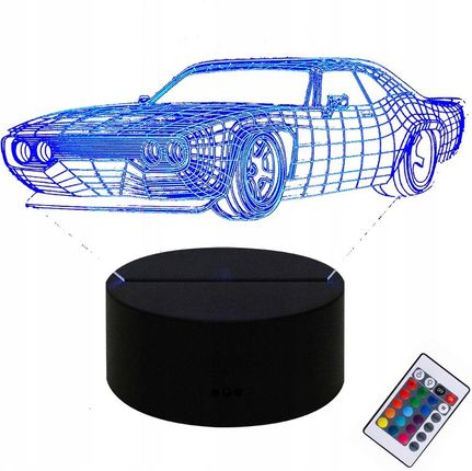 Lampa 3D Led Car Ford Mustang Auto Pilot