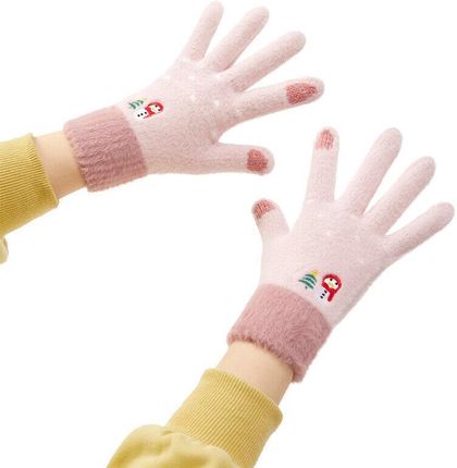 Rękawiczki turystyczne damskie Hurtel zimowe 