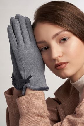 Damskie rękawiczki dotykowe z pluszu Technologia iTouch
