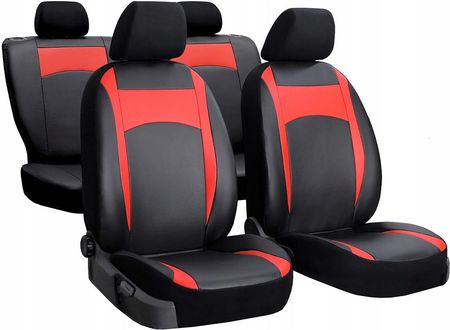 Pok-Ter Ekoskóra Design Leather Czerwone Volkswagen T-Cross