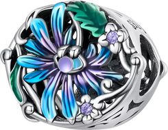 Trusky Charms Kwiatek Charms Kwiat Charms Zawieszka