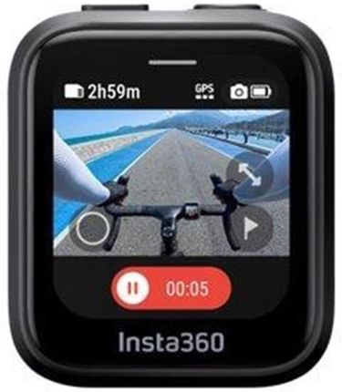 Insta360 ACE PRO, ACE Pilot zdalnego sterowania GPS, też w formie zegarka, zasięg do 20m, podgląd obrazu na żywo