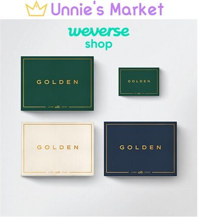 JUNGKOOK(BTS) ZŁOTY ZESTAW + Weverse Albums Ver.