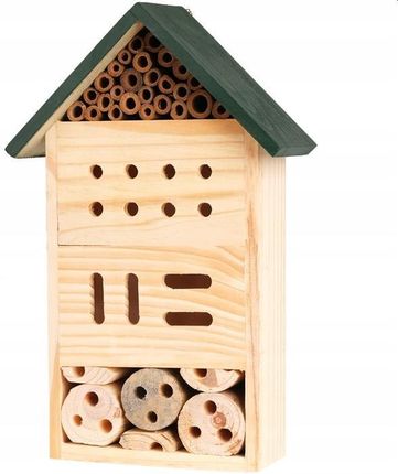 Domek drewniany dla pożytecznych owadów 19x9x30 cm