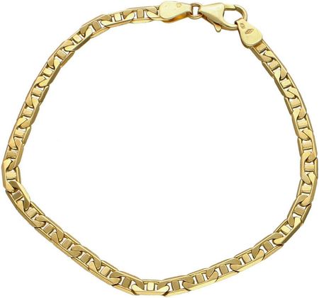 Diament Bransoletka męska złota 585 splot Gucci 4 mm 22 cm