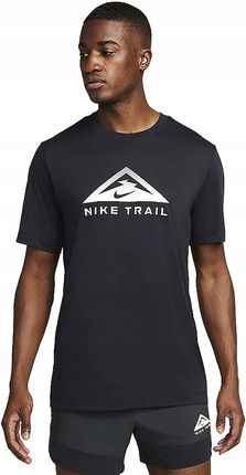 Nike Run Trail Shirt Koszulka Męska Dri-fit Czarna