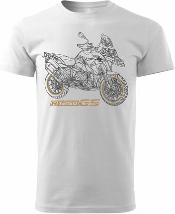 Koszulka na motor Bmw Gs R 1250 LC Adventure z motocyklem GS1250