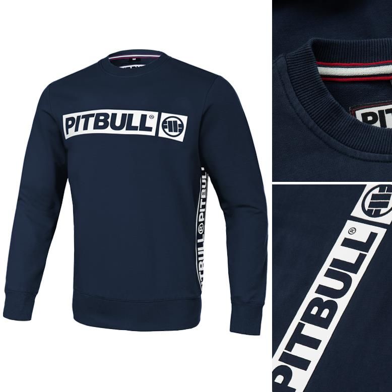 Bluza Pitbull French Terry Albion Bez Kaptura Ceny I Opinie Ceneo Pl