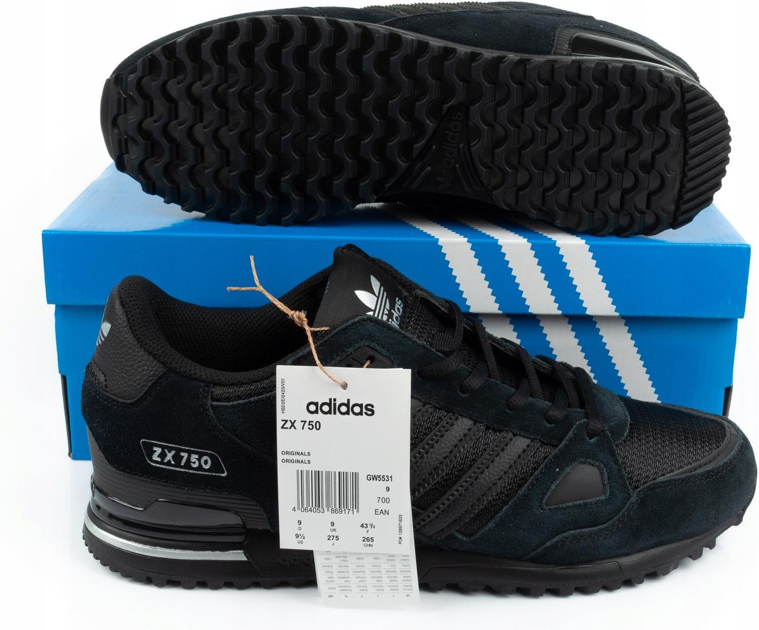 Buty Męskie Adidas Zx 750 GW5531 r. 44 2/3 - Ceny i opinie