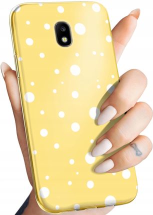 Hello Case Etui Do Samsung Galaxy J3 2017 Kropki Grochy Bokeh Dots Obudowa