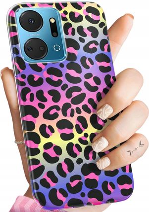 Hello Case Etui Do Huawei Honor X7A Kolorowe Barwy Tęcza Obudowa Pokrowiec