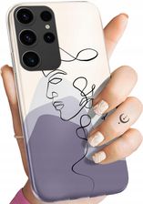 Hello Case Etui Do Samsung Galaxy S24 Ultra Continuous Line Art Kreska Linie