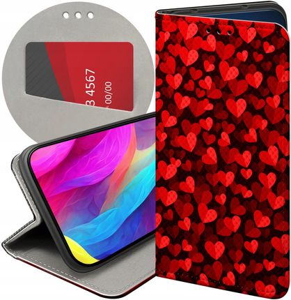 Hello Case Etui Z Klapką Do Xiaomi Redmi 7A Walentynki Miłość Serce Futerał