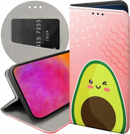 Hello Case Etui Z Klapką Do Huawei Honor X7A Awokado Avocado Owoc Futerał