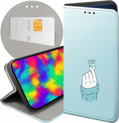 Hello Case Etui Z Klapką Do Xiaomi Mi A2 6X Niebieskie Blue Blau Futerał