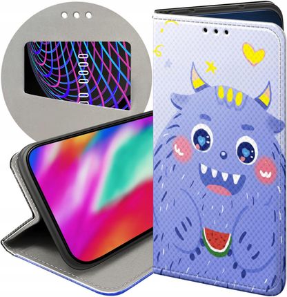Hello Case Etui Z Klapką Do Samsung Galaxy A41 Potwory Potwór Monster Futerał