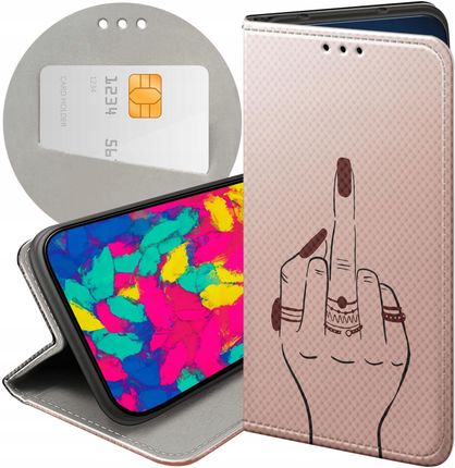 Hello Case Etui Z Klapką Do Samsung Galaxy J3 2017 Fuck You Off Futerał