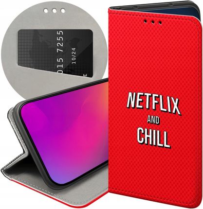 Hello Case Etui Z Klapką Do Xiaomi Redmi 8 Netflix Seriale Filmy Kino Futerał