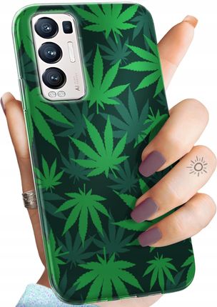 Hello Case Etui Do Oppo Reno 5 Pro Plus 5G Dla Palaczy Smoker Weed Joint Obudowa