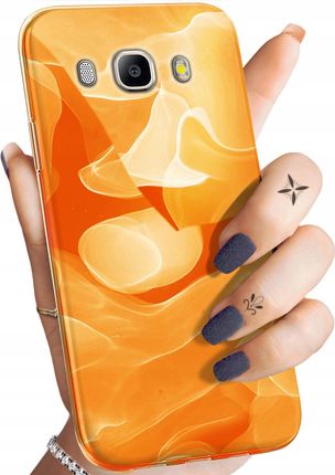 Hello Case Etui Do Samsung J5 2017 J530 Pomarańczowe Pomarańcze Orange Obudowa