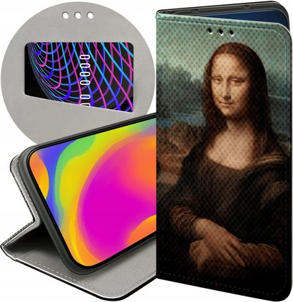 Hello Case Etui Z Klapką Do Samsung Galaxy S7 Leonardo Da Vinci Mona Łasiczka