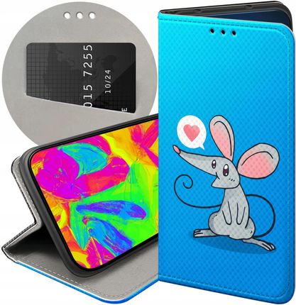 Hello Case Etui Z Klapką Do Iphone 5 5S Se Myszka Mouse Mini Futerał