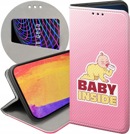 Hello Case Etui Z Klapką Do Xiaomi Mi A2 6X Ciążowe Pregnant Baby Shower