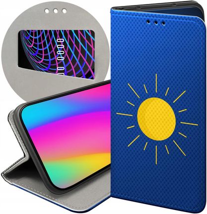 Hello Case Etui Z Klapką Do Samsung Galaxy A10 Słońce Planety Sun Futerał