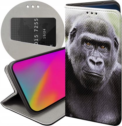Hello Case Etui Z Klapką Do Xiaomi Redmi 6A Małpki Małpa Nosacz Futerał