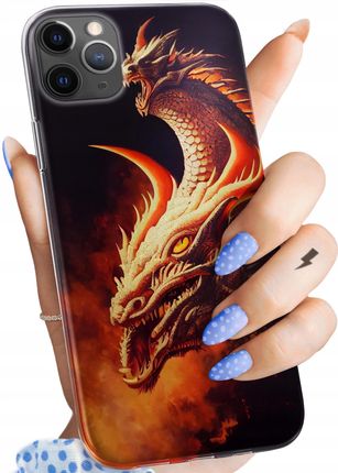 Hello Case Etui Do Iphone 11 Pro Smoki Dragon Taniec Smoków Obudowa Pokrowiec