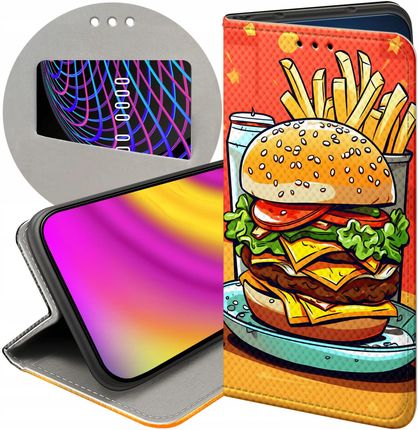 Hello Case Etui Do Samsung Galaxy J7 2016 Hamburger Burgery Fast Food Jedzenie