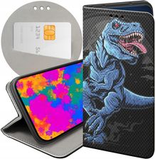 Hello Case Etui Z Klapką Do Iphone 14 Pro Dinozaury Reptilia Prehistoryczne