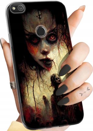 Hello Case Etui Do Huawei P8 Lite Halloween Zombie Dynie Czaszki Czarownice
