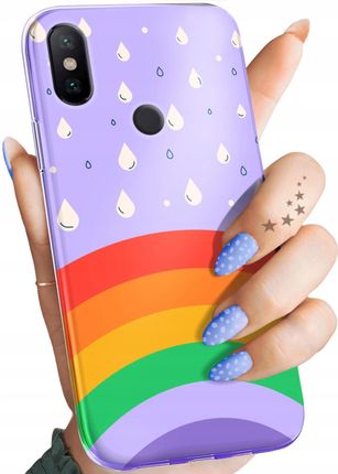 Hello Case Etui Do Xiaomi Mi A2 Lite Tęcza Rainbow Obudowa Pokrowiec