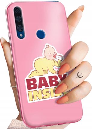 Hello Case Etui Do Huawei Honor 9X Ciążowe Pregnant Baby Shower Obudowa