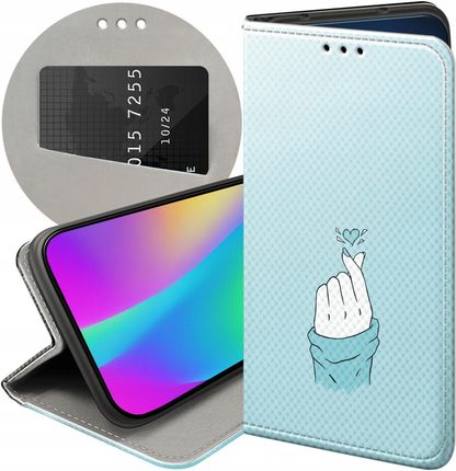 Hello Case Etui Z Klapką Do Samsung Galaxy S7 Niebieskie Blue Blau Futerał