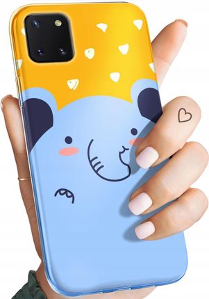 Hello Case Etui Do Samsung Galaxy Note 10 Lite Słoń Słonie Słoniki Obudowa
