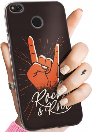 Hello Case Etui Do Xiaomi Redmi 4X Rockowe Rock And Roll Gitara Punk