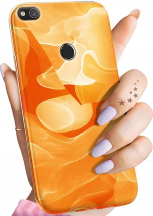 Hello Case Etui Do Huawei P8 Lite Pomarańczowe Pomarańcze Orange Obudowa