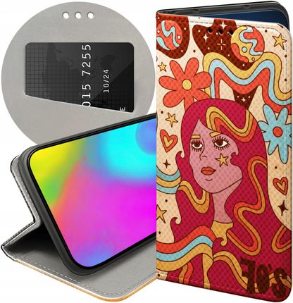 Hello Case Etui Z Klapką Do Xiaomi 12T 12 Pro Hippie Peace Hippisi Futerał