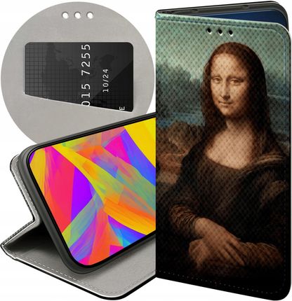 Hello Case Etui Z Klapką Do Iphone 6 6S Leonardo Da Vinci Mona Łasiczka
