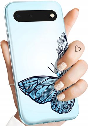 Hello Case Etui Do Google Pixel 6 Motyle Butterfly Barwne Obudowa Pokrowiec